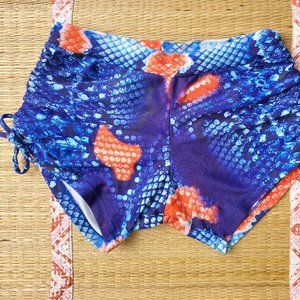 Koi yoga shorts/bikini-bathing suit bottoms
